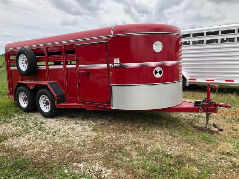 2012 CornPro Trailers Low Pro 7x16 Livestock Trailer 2012 CornPro Trailers Low Pro 7x16 Livestock Trailer