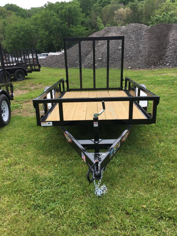 2019 H and H Trailer 60X8 STEEL RAIL SIDE 3.5K 2019 H and H Trailer 60X8 STEEL RAIL SIDE 3.5K