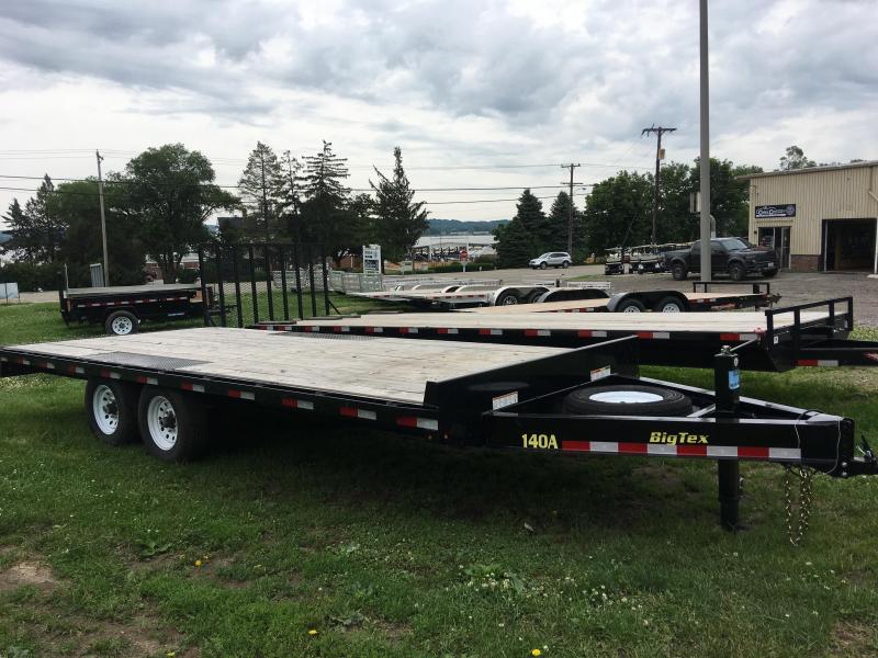 2018 Big Tex Trailers 140A-20BK-8SIR Equipment Trailer 2018 Big Tex Trailers 140A-20BK-8SIR Equipment Trailer