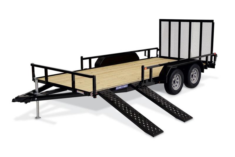 2019 Sure-Trac ST8214TATTV-B-070 ATV Trailer 2019 Sure-Trac ST8214TATTV-B-070 ATV Trailer