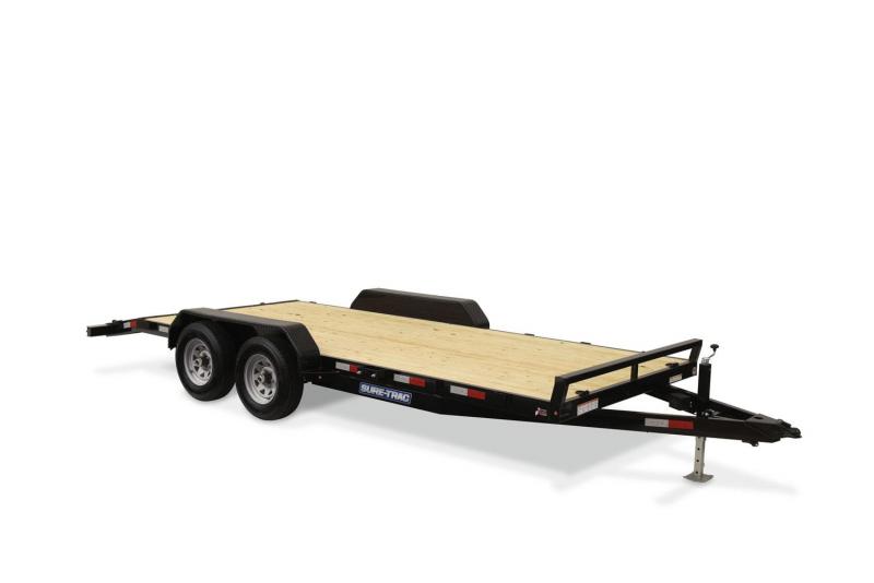 2019 Sure-Trac ST8218CHW-B-070 Flatbed Trailer 2019 Sure-Trac ST8218CHW-B-070 Flatbed Trailer