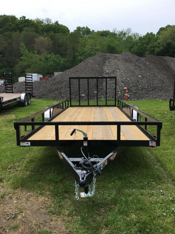 2019 H and H Trailer 8.5.X18 STL RAIL SIDE TANDEM 7K 2019 H and H Trailer 8.5.X18 STL RAIL SIDE TANDEM 7K