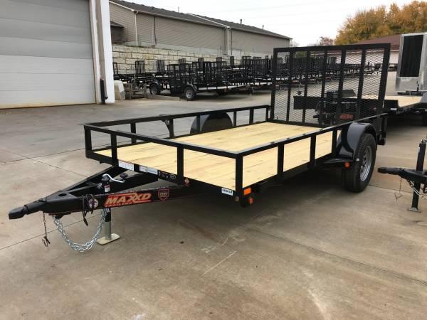 2018 MAXXD 77" x 12' Flatbed Single Axle Utility Trailer 2018 MAXXD 77" x 12' Flatbed Single Axle Utility Trailer