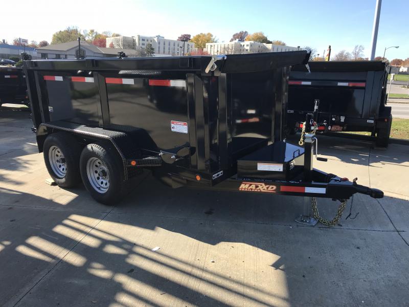 2018 MAXXD Black 5' x 10' Tandem Axle Dump Trailer 2018 MAXXD Black 5' x 10' Tandem Axle Dump Trailer