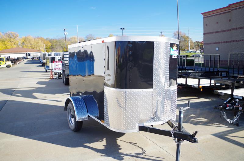 Enclosed Trailer 4 X 8 Barn Door 2000 # Axle Enclosed Trailer 4 X 8 Barn Door 2000 # Axle