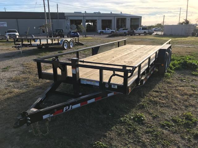 2019 PJ Trailers CCJ2072BSSKMT Equipment Trailer 2019 PJ Trailers CCJ2072BSSKMT Equipment Trailer