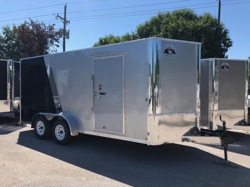 2020 R and M Manufacturing EC 7 16 TA Two Tone Enclosed Cargo Trailer 2020 R and M Manufacturing EC 7 16 TA Two Tone Enclosed Cargo Trailer