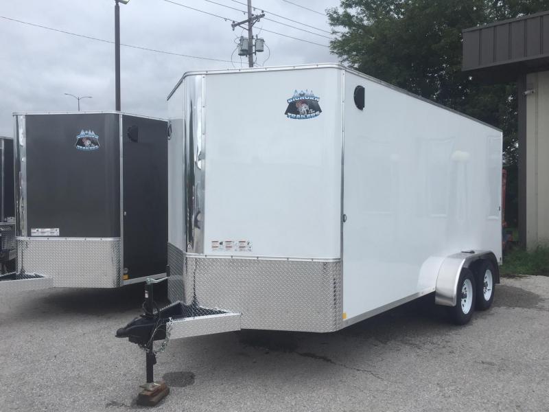 2020 R&M EC 7 16 TASWHITE Enclosed Cargo Trailer 2020 R&M EC 7 16 TASWHITE Enclosed Cargo Trailer