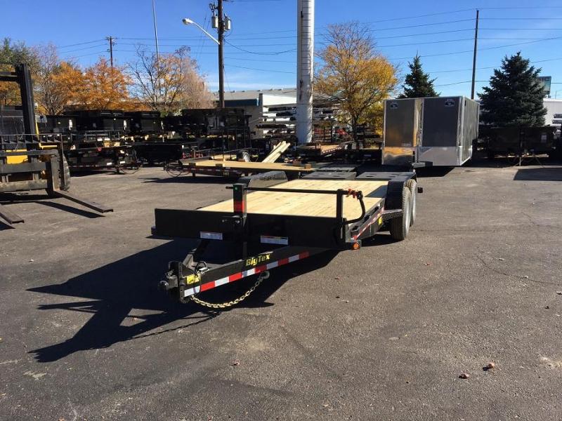 2019 Big Tex Trailers 14ET-18 w/Mega Ramps Equipment Trailer-WHEAT RIDGE 2019 Big Tex Trailers 14ET-18 w/Mega Ramps Equipment Trailer-WHEAT RIDGE