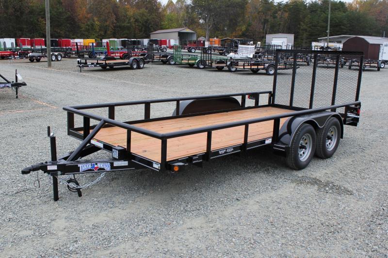 2019 Texas Bragg Trailers 16P w/ Gate 2019 Texas Bragg Trailers 16P w/ Gate