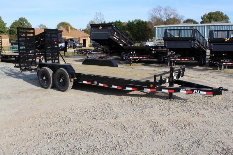 2019 PJ Trailers 20' CC 14K Equipment Trailer w/ Fold Up Ramps 2019 PJ Trailers 20' CC 14K Equipment Trailer w/ Fold Up Ramps
