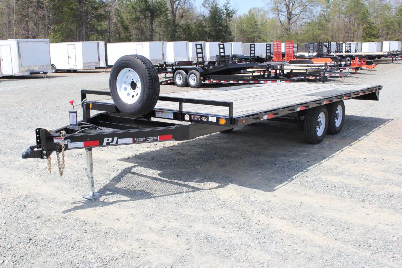 2017 Pre Owned PJ 20ft L6 10K Deckover w/Slide in Ramps 2017 Pre Owned PJ 20ft L6 10K Deckover w/Slide in Ramps