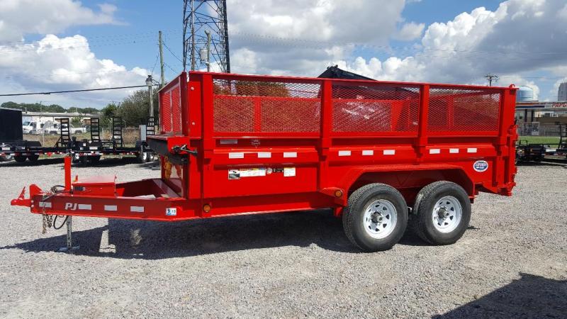 2019 PJ Trailers 7X14 DL 14K Dump Trailer w/24" Exp Metal Side Extensions 2019 PJ Trailers 7X14 DL 14K Dump Trailer w/24" Exp Metal Side Extensions