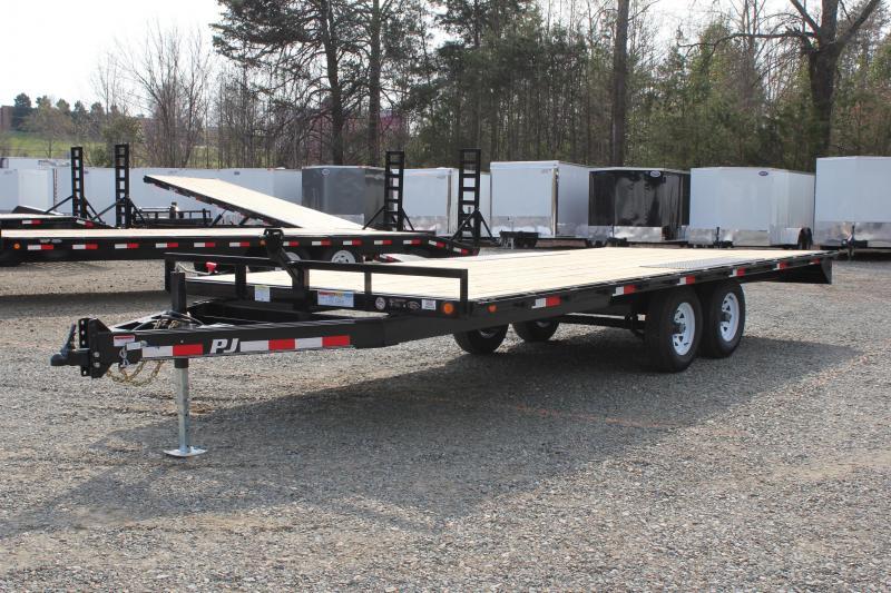 2020 PJ Trailers 20ft L6 10K Deckover w/Slide in Ramps 2020 PJ Trailers 20ft L6 10K Deckover w/Slide in Ramps