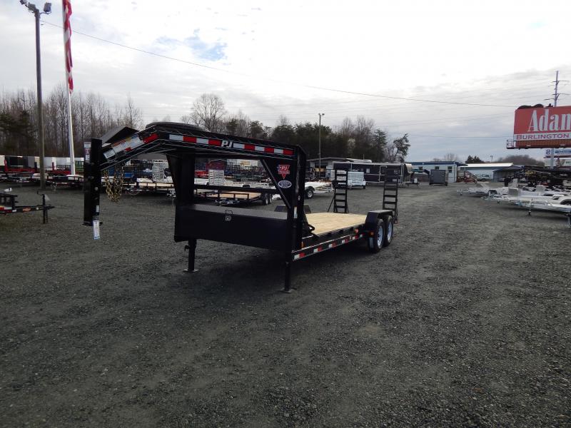 2019 PJ 22ft CC Gooseneck w/ Fold Up Ramps 2019 PJ 22ft CC Gooseneck w/ Fold Up Ramps