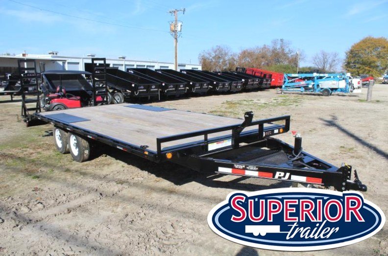 2018 PJ Trailers 20ft L6 10K Deckover w/ Fold Up Ramps 2018 PJ Trailers 20ft L6 10K Deckover w/ Fold Up Ramps