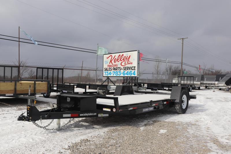 2019 Sure-Trac 78"x12+4 7.8K Tilt Bed Equipment Trailer 2019 Sure-Trac 78"x12+4 7.8K Tilt Bed Equipment Trailer