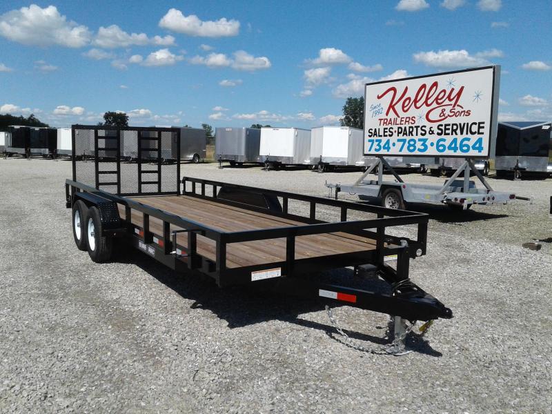 2019 Sure-Trac 7x20 10K Tube Top Utility Trailer 2019 Sure-Trac 7x20 10K Tube Top Utility Trailer