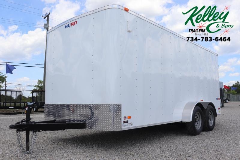 2020 Bravo Trailers 7x16 Hero Enclosed Cargo Trailer 2020 Bravo Trailers 7x16 Hero Enclosed Cargo Trailer
