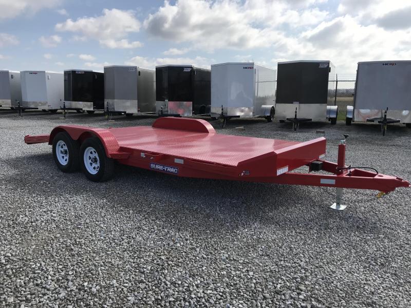 2018 Sure-Trac 7x18 7K Steel Deck Car Hauler 2018 Sure-Trac 7x18 7K Steel Deck Car Hauler