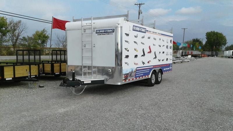 2019 Sure-Trac 8.5x20 14K Contractor Pro Enclosed Cargo Trailer 2019 Sure-Trac 8.5x20 14K Contractor Pro Enclosed Cargo Trailer