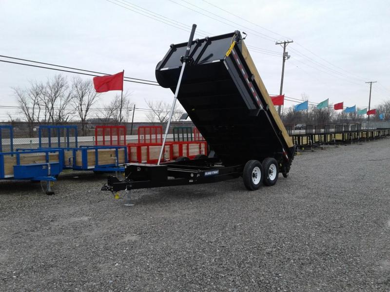 2019 Sure-Trac 82"x14' 14K Telescopic Dump Trailer 2019 Sure-Trac 82"x14' 14K Telescopic Dump Trailer