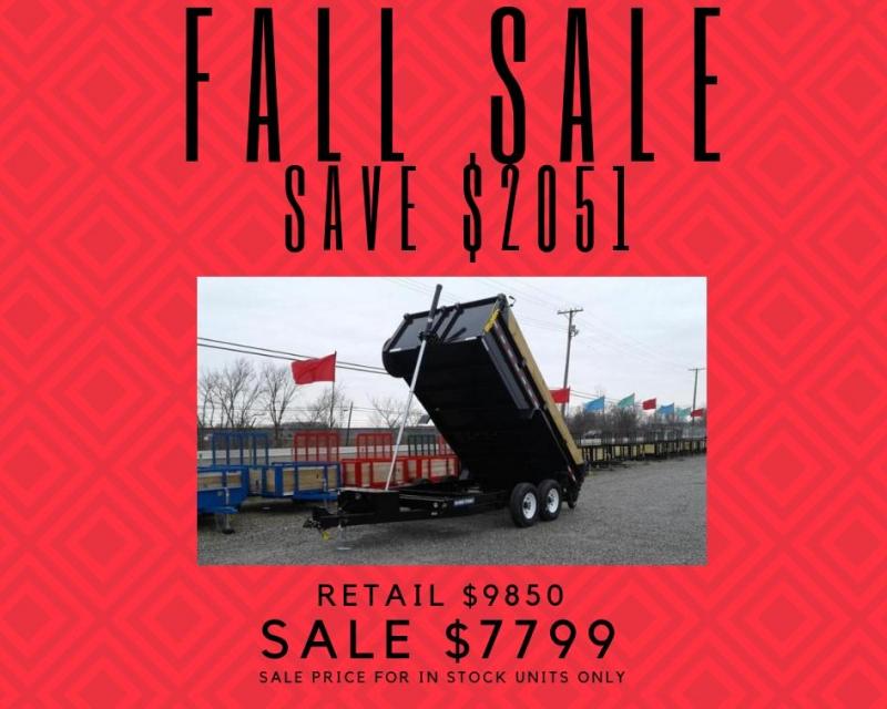 2019 Sure-Trac 82"x14' 14K Telescopic Dump Trailer 2019 Sure-Trac 82"x14' 14K Telescopic Dump Trailer