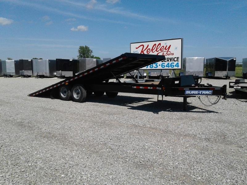 2019 Sure-Trac 102x22+4 17.6K Deckover Tilt Equipment Trailer 2019 Sure-Trac 102x22+4 17.6K Deckover Tilt Equipment Trailer
