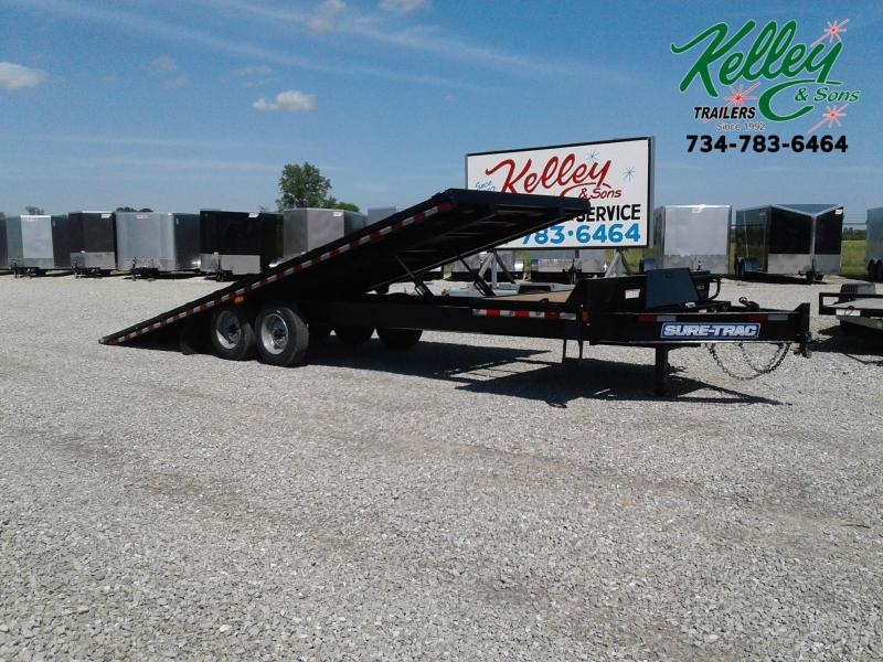 2019 Sure-Trac 102x22+4 17.6K Deckover Tilt Equipment Trailer 2019 Sure-Trac 102x22+4 17.6K Deckover Tilt Equipment Trailer
