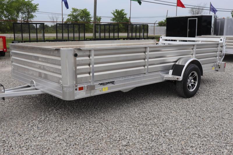 2020 Hillsboro Industries 78"x14 Aluminum Utility Trailer 2020 Hillsboro Industries 78"x14 Aluminum Utility Trailer
