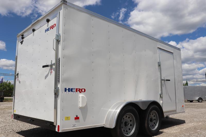 2020 Bravo Trailers 7x14 Hero w/ Ramp Door Enclosed Cargo Trailer 2020 Bravo Trailers 7x14 Hero w/ Ramp Door Enclosed Cargo Trailer