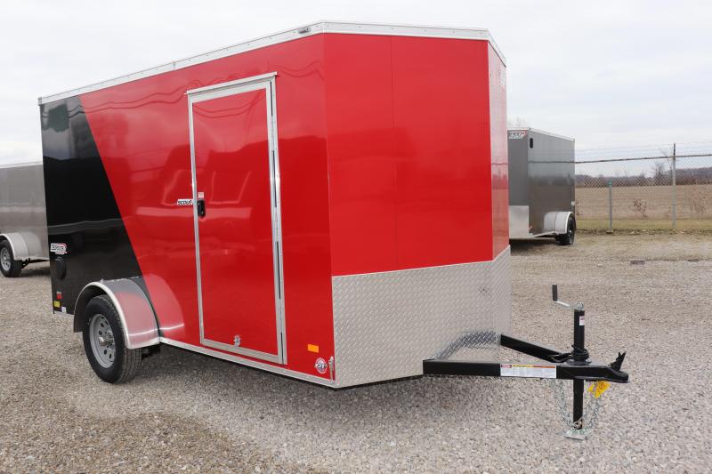 2019 Bravo Trailers 6x12 Scout w/ Ramp Door Enclosed Cargo Trailer 2019 Bravo Trailers 6x12 Scout w/ Ramp Door Enclosed Cargo Trailer