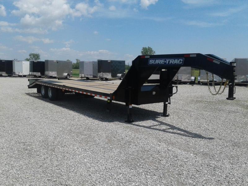 2018 Sure-Trac 8.5x25+5 Deckover Gooseneck 25.9K Equipment Trailer 2018 Sure-Trac 8.5x25+5 Deckover Gooseneck 25.9K Equipment Trailer