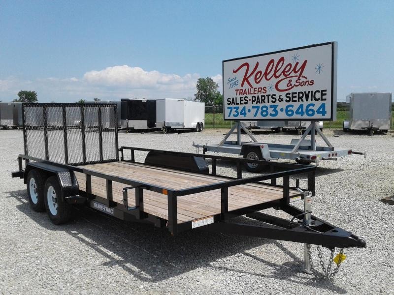 2019 Sure-Trac 7x16 7K Tube Top Utility Trailer 2019 Sure-Trac 7x16 7K Tube Top Utility Trailer
