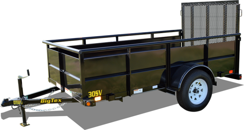 2018 Big Tex Trailers 30SV-08BK Utility Trailer 2018 Big Tex Trailers 30SV-08BK Utility Trailer