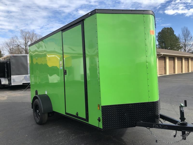 2019 Forest River 6x12SA Arctic Green Blackout Enclosed Cargo Trailer in Ashburn, VA 2019 Forest River 6x12SA Arctic Green Blackout Enclosed Cargo Trailer in Ashburn, VA