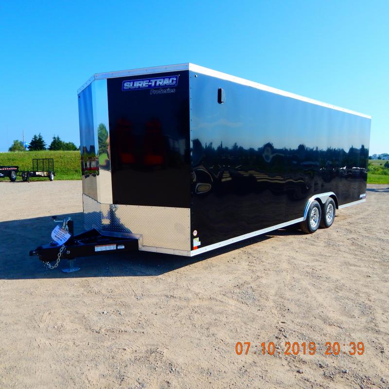 2019 Sure-Trac 8.5x24 Pro Series Wedge C. Hauler TA 10K 2019 Sure-Trac 8.5x24 Pro Series Wedge C. Hauler TA 10K