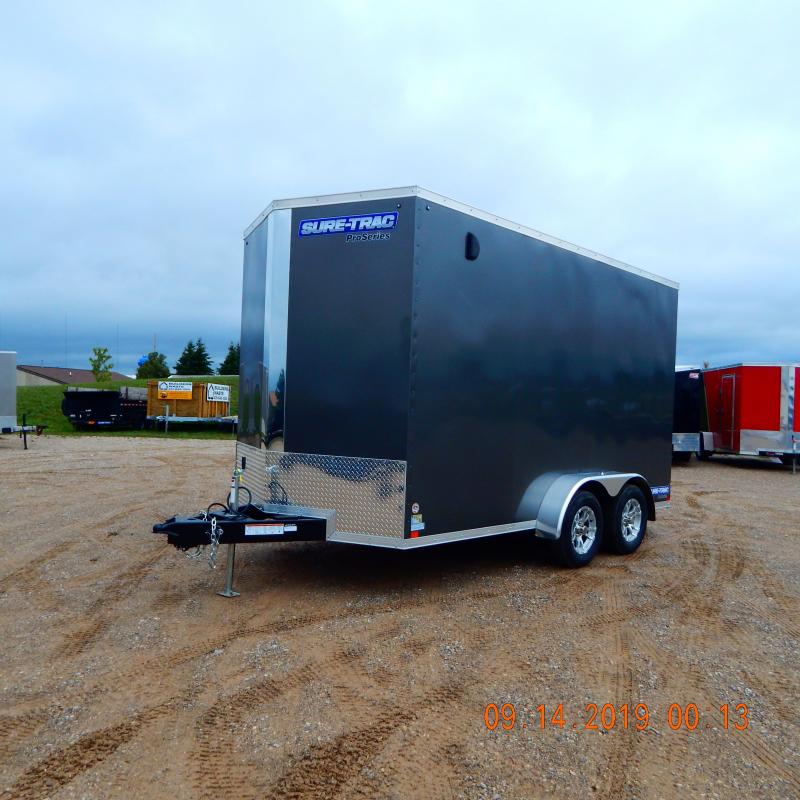 2020 Sure-Trac 7 x 14 Pro Series Wedge Cargo TA 7K 2020 Sure-Trac 7 x 14 Pro Series Wedge Cargo TA 7K