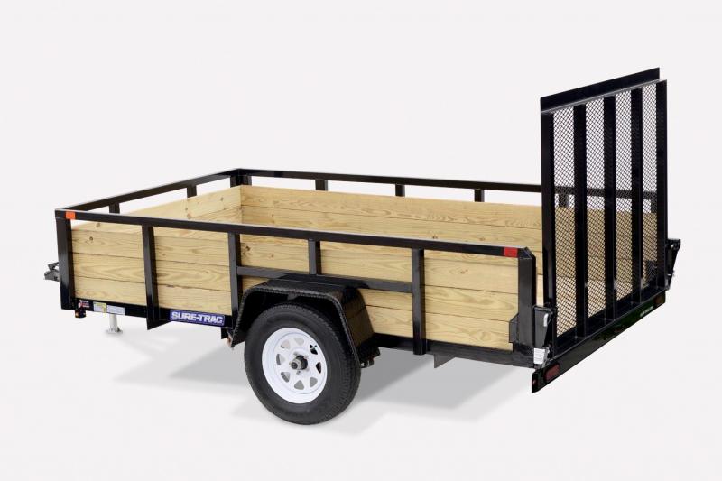 2019 Sure-Trac 6X12 3 Board 7K Utility Trailer 2019 Sure-Trac 6X12 3 Board 7K Utility Trailer