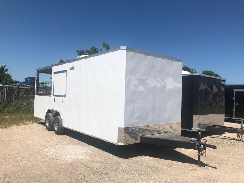 2019 Salvation 8.5X22 BBQ PORCH TRAILER Vending / Concession Trailer 2019 Salvation 8.5X22 BBQ PORCH TRAILER Vending / Concession Trailer