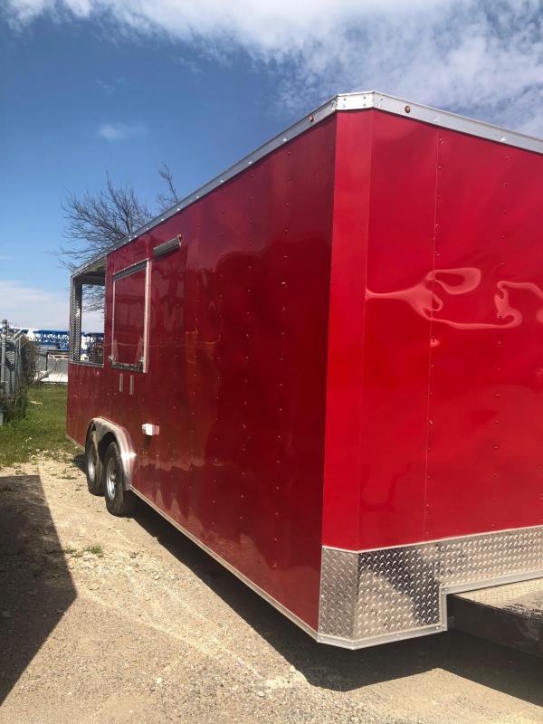 2019 SALVATION 8.5X22 PORCH CONCESSION Vending / Concession Trailer 2019 SALVATION 8.5X22 PORCH CONCESSION Vending / Concession Trailer