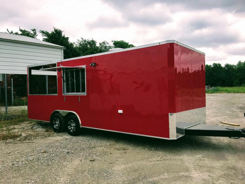 New 8.5X22TA BBQ Smoker Concession Trailer New 8.5X22TA BBQ Smoker Concession Trailer
