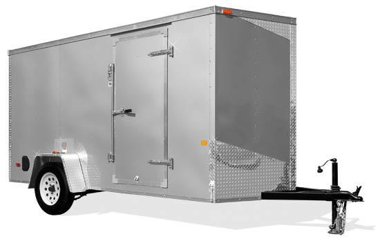 WHITE 6x12 RC ENCLOSED WHITE 6x12 RC ENCLOSED