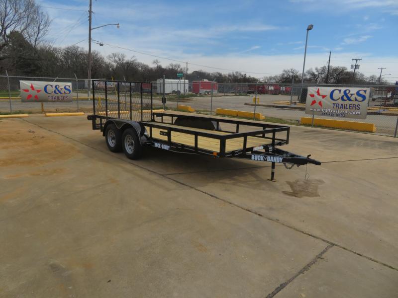 2019 Buck Dandy 77" x 16' Utility Trailer 2019 Buck Dandy 77" x 16' Utility Trailer