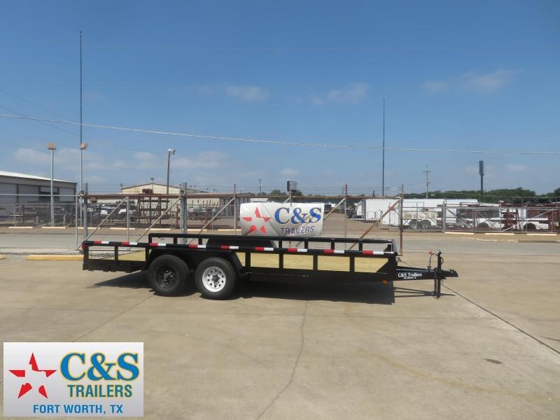 Rental 43 - 2018 C&S 82 x 20 Utility Trailer Rental 43 - 2018 C&S 82 x 20 Utility Trailer