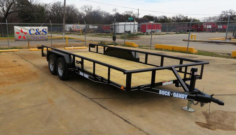 2019 Buck Dandy 77" x 18" Utility Pipetop Trailer 2019 Buck Dandy 77" x 18" Utility Pipetop Trailer