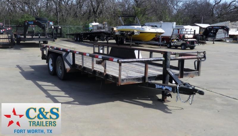 2007 Texas Bragg Trailers 83 x 18 Utility Trailer 2007 Texas Bragg Trailers 83 x 18 Utility Trailer