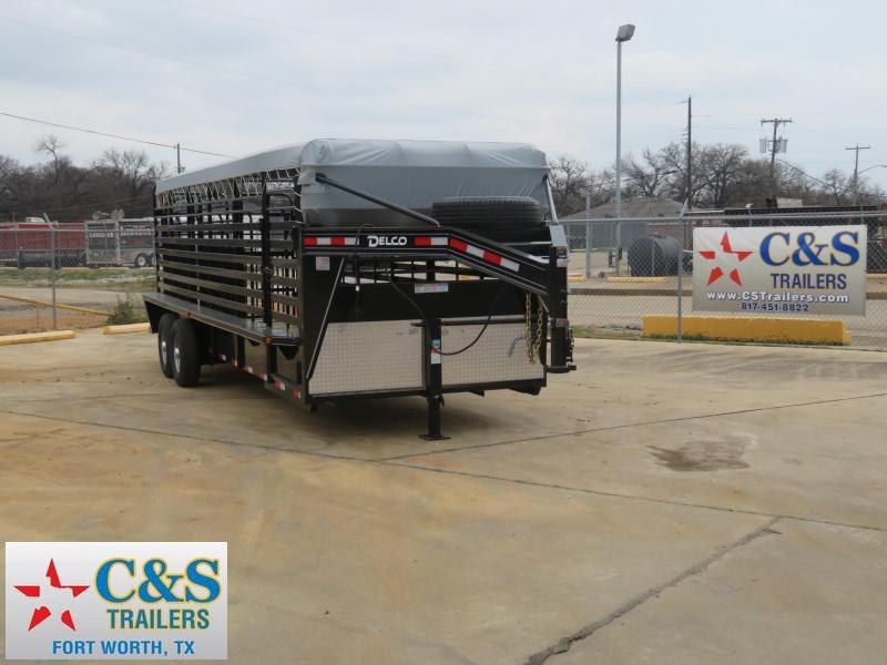 2019 Delco Trailers 7 X 24 Livestock Trailer 2019 Delco Trailers 7 X 24 Livestock Trailer
