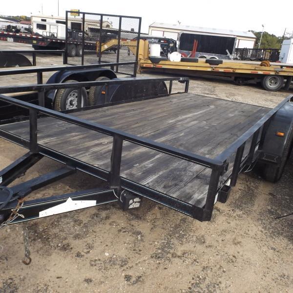 Rental 62 - Diamond C 77" x 14' Utility Trailer Rental 62 - Diamond C 77" x 14' Utility Trailer