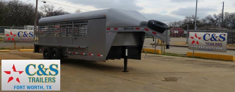 2019 Delco Trailers 80 x 20 Livestock Trailer 2019 Delco Trailers 80 x 20 Livestock Trailer